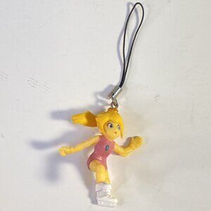 Princess Peach SUPER MARIO SUNSHINE Charm Mini Figure Retro very rare japan